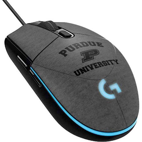 Purdue University Purdue Grey Logo G203 Prodigy RGB Wired Gaming Mouse Skin